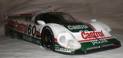 Exoto 1:18 SET OF 2 1988 Silk Cut Jaguar XJR-9 LM + Spare Le Mans Chassis